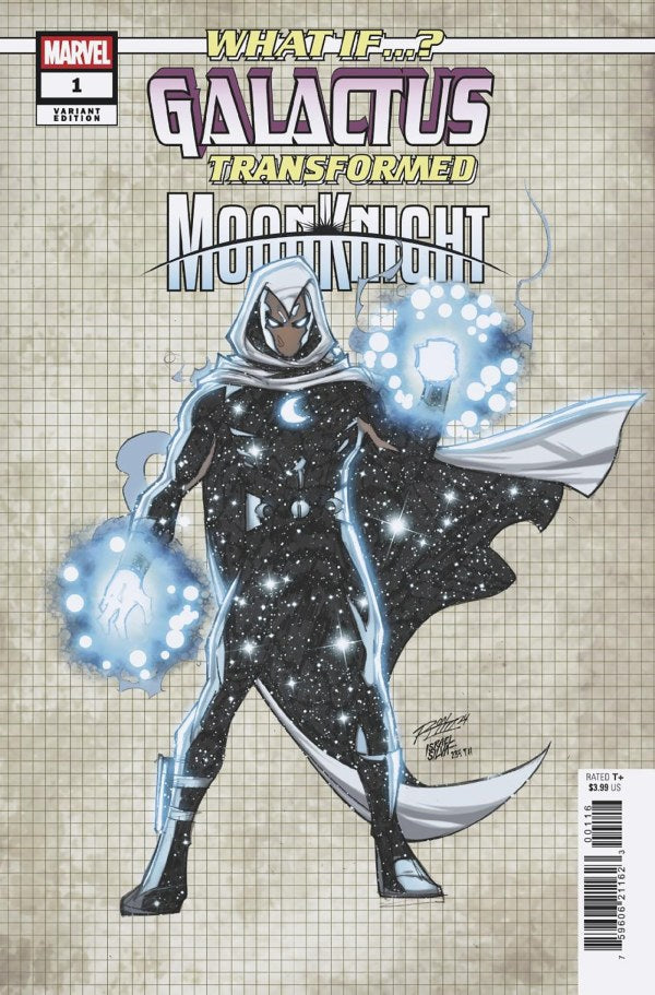 WHAT IF...? GALACTUS: GALACTUS TRANSFORMED MOON KNIGHT? #1 RON LIM DESIGN INC 1:10 VARIANT