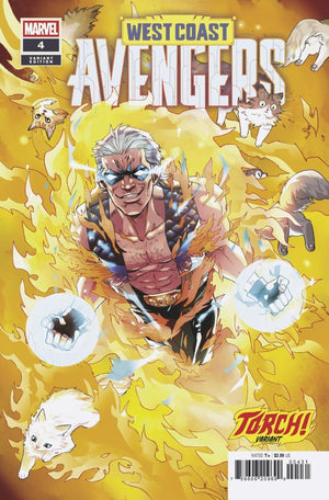WEST COAST AVENGERS #4 (2025) NAO FUJI TORCH! VARIANT