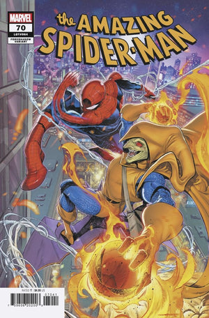 AMAZING SPIDER-MAN #70 (2025) IBAN COELLO FORESHADOW VARIANT [DOOM]