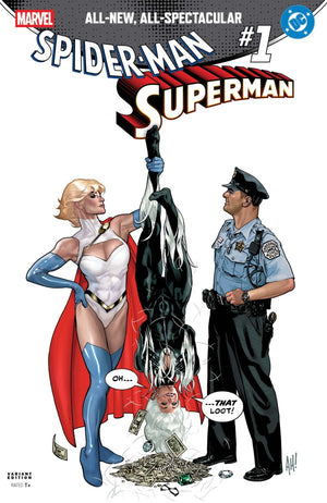 MARVEL/DC: SPIDER-MAN/SUPERMAN #1 ADAM HUGHES VARIANT