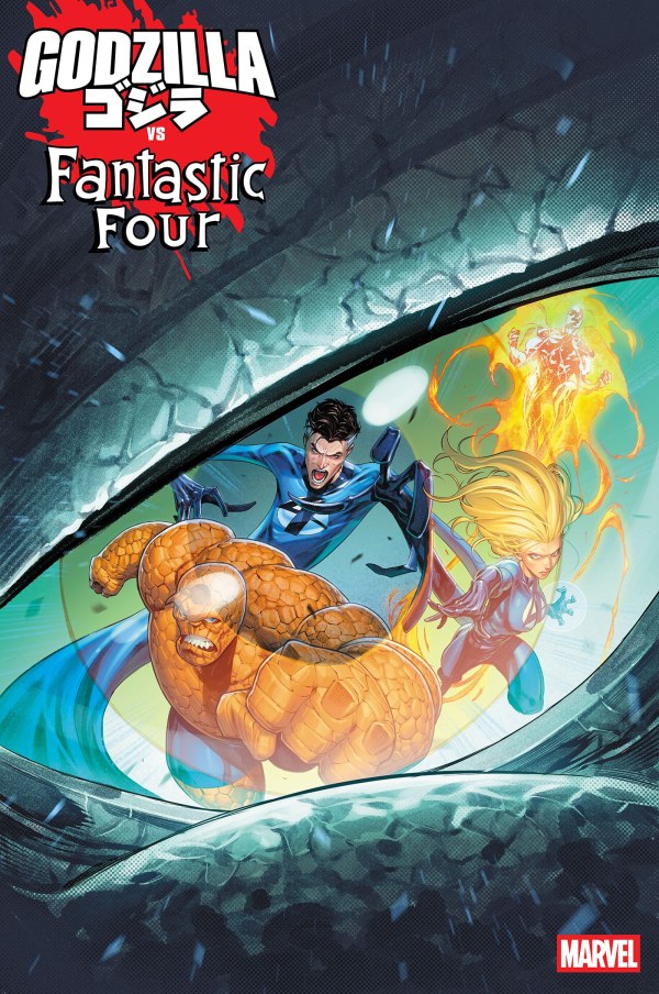 GODZILLA VS. FANTASTIC FOUR #1 IBAN COELLO INC 1:25 VARIANT