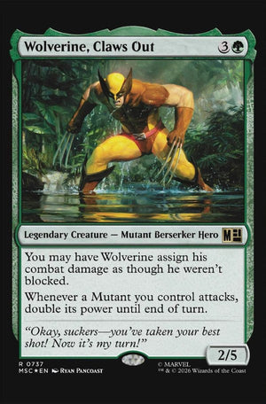 WOLVERINE #22 (2026) CLASSIFIED ARTIST MAGIC: THE GATHERING VARIANT