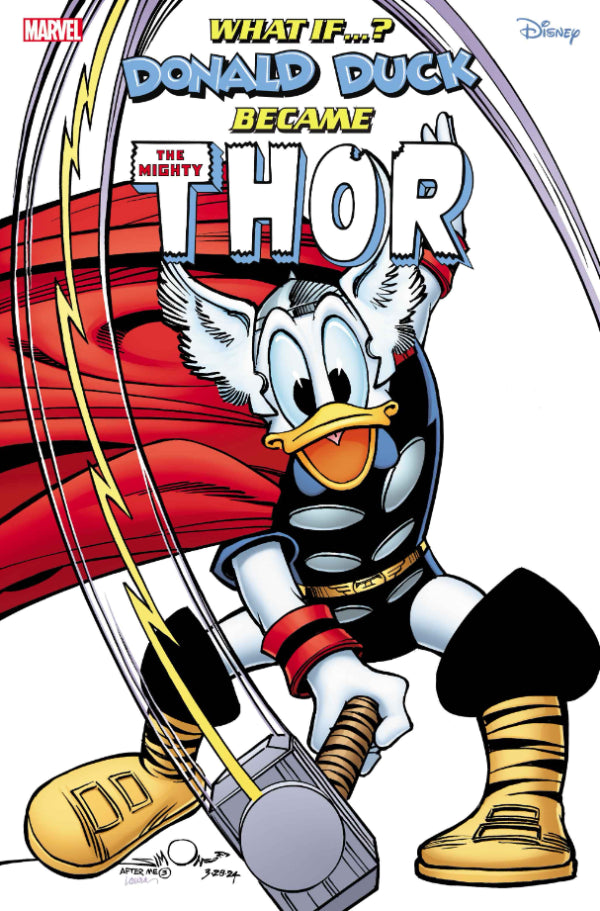 MARVEL & DISNEY: WHAT IF...? DONALD DUCK BECAME THOR #1 WALT SIMONSON VARIANT