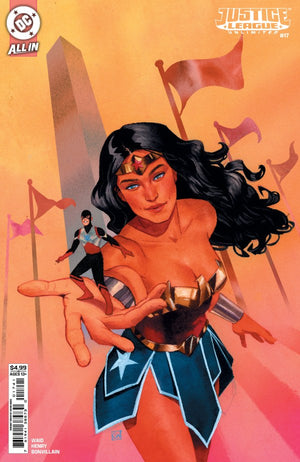 JUSTICE LEAGUE UNLIMITED #17 CVR D KEVIN WADA CARD STOCK VAR