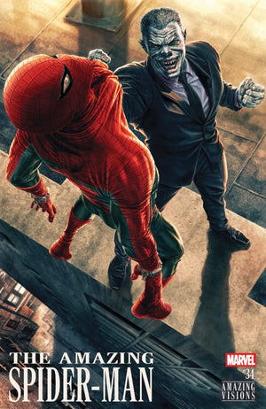 AMAZING SPIDER-MAN #34 (2026) LEE BERMEJO AMAZING VISIONS VARIANT