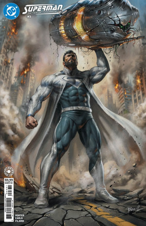SUPERMAN: FATHER OF TOMORROW #3 (OF 6) CVR C LUCIO PARRILLO CARD STOCK VAR