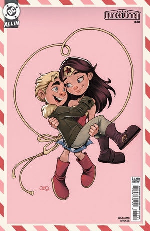 WONDER WOMAN #30 (2026) CVR E CHRISSIE ZULLO VALENTINES DAY CARD STOCK VAR