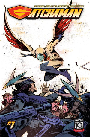 GATCHAMAN #1 CVR B SANFORD GREENE CONNECTING