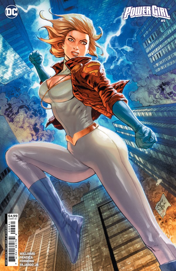 POWER GIRL #9 CVR B TONY S DANIEL CARD STOCK VAR (HOUSE OF BRAINIAC)