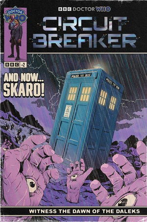 DOCTOR WHO CIRCUIT BREAKER #2 (OF 2) CVR D FLOPS DALEK TAKEOVER CARDSTOCK VAR