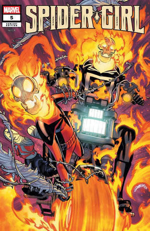 SPIDER-GIRL #5 (2025) JAVIER GARRON SPIDER-GIRL FUNHOUSE MIRROR VARIANT