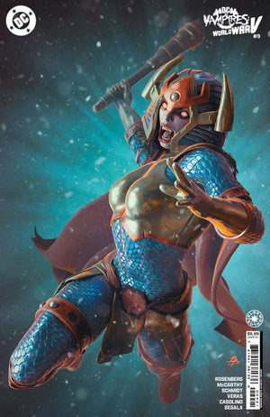 DC VS VAMPIRES WORLD WAR V #9 (OF 12) CVR C BJORN BARENDS CARD STOCK VAR