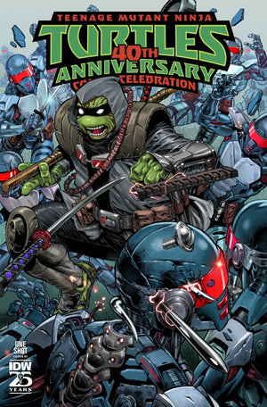 Teenage Mutant Ninja Turtles: 40th Anniversary Comics Celebration Variant RI (10) (Escorzas)