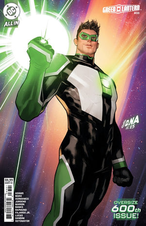 GREEN LANTERN #33 (2026) CVR B DAVID NAKAYAMA CARD STOCK VAR (#600)
