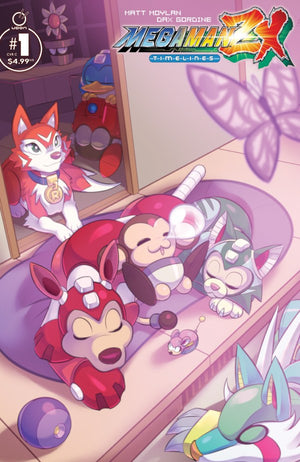 MEGA MAN ZX TIMELINES #1 (ONE SHOT) CVR C INC 1:5 ANDREW DICKMAN VAR
