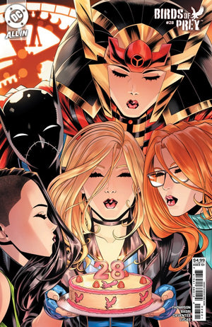 BIRDS OF PREY #28 (2025) CVR C SERG ACUNA CARD STOCK VAR