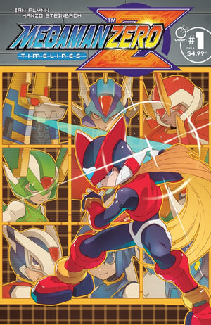 MEGMAN ZERO: TIMELINES #1 (ONE SHOT) CVR A HANZO STEINBACH