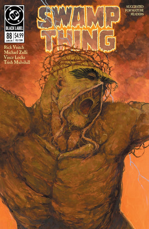 SWAMP THING 1989 #1 (OF 4) CVR B MICHAEL ZULLI CARD STOCK VAR (MR)