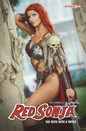 RED SONJA SHE-DEVIL WITH A SWORD #1 CVR E WOMAN OF WONDER COSPLAY VAR