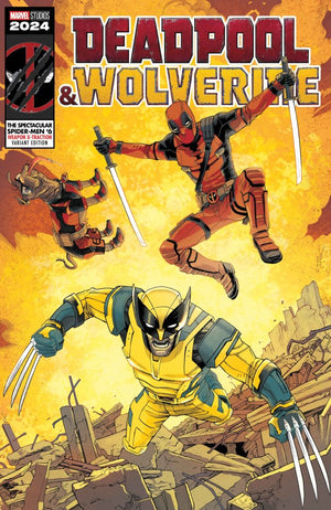 THE SPECTACULAR SPIDER-MEN #6 DECLAN SHALVEY DEADPOOL & WOLVERINE WEAPON X-TRACTION VARIANT [DPWX]