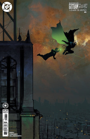 BATMAN GOTHAM BY GASLIGHT A LEAGUE FOR JUSTICE #6 (OF 6) CVR C CHRISTIAN WARD CARD STOCK VAR