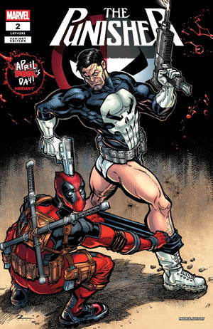 PUNISHER #2 (2026) CHAD HARDIN APRIL POOL'S DAY VARIANT