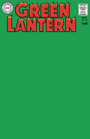  GREEN LANTERN #59 FACSIMILE EDITION CVR C BLANK VAR 