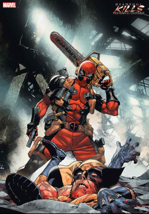 DEADPOOL & WOLVERINE: WWIII #3 LEINIL YU DEADPOOL KILLS THE MARVEL UNIVERSE VARIANT