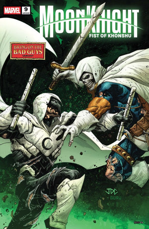 MOON KNIGHT: FIST OF KHONSHU #9 (2025) JOSHUA CASSARA BRING ON THE BAD GUYS VARIANT