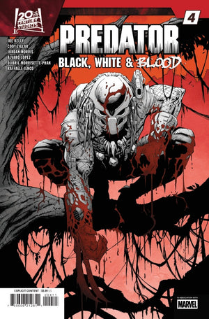 PREDATOR: BLACK  WHITE & BLOOD #4