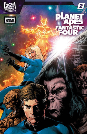 PLANET OF THE APES VS. FANTASTIC FOUR #2 CARLO PAGULAYAN VERSUS VARIANT