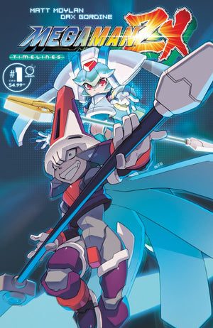 MEGA MAN ZX TIMELINES #1 (ONE SHOT) CVR B HANZO STEINBACH VAR