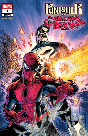 PUNISHER VS. SPIDER-MAN #1 WHILCE PORTACIO VARIANT