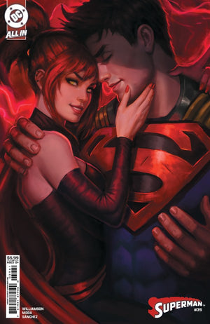 SUPERMAN #39 (2026) CVR F AARON BARTLING CARD STOCK VAR (THE REIGN OF THE SUPERBOYS)