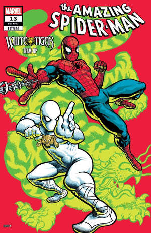 AMAZING SPIDER-MAN #13 (2025) J. GONZO WHITE TIGER TEAM-UP VARIANT