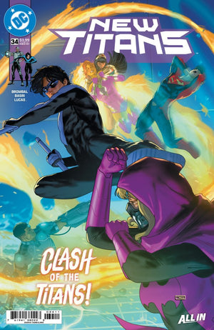 NEW TITANS #34 (2026) CVR A TAURIN CLARKE