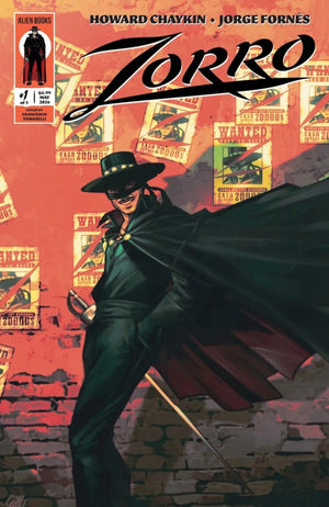 Zorro #1 Variant B (Tomaselli)