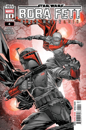STAR WARS: BOBA FETT - BLACK  WHITE & RED #4