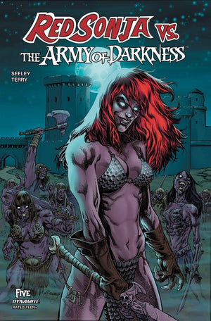 RED SONJA VS ARMY OF DARKNESS #5 CVR C TOM RANEY VAR