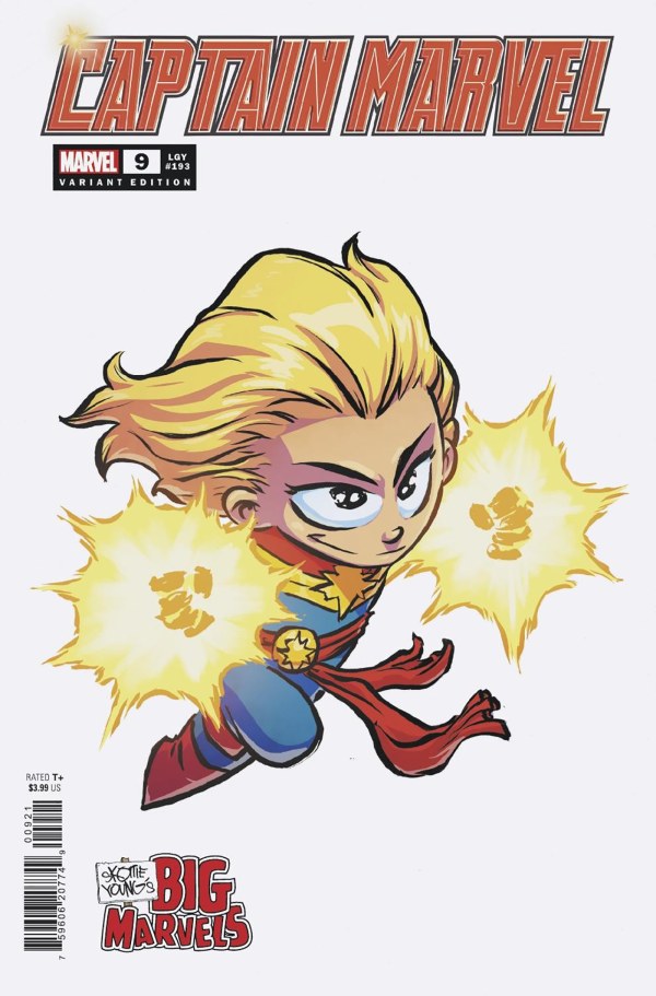 CAPTAIN MARVEL #9 (2024) SKOTTIE YOUNG'S BIG MARVEL VARIANT