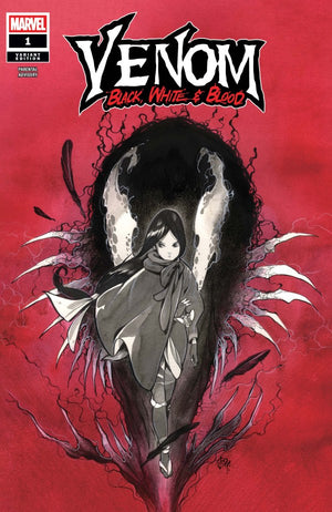 VENOM: BLACK  WHITE & BLOOD #1 PEACH MOMOKO VARIANT
