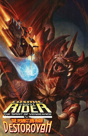 GODZILLA: INFINITY ROAR #3 DAVE RAPOZA COSMIC VARIANT