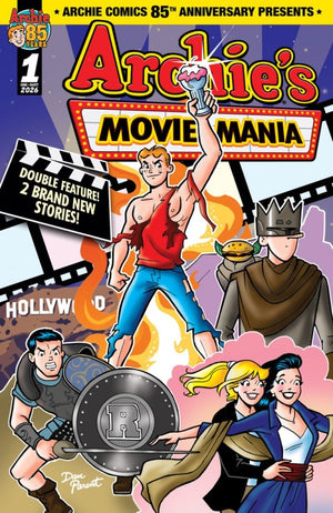 ARCHIE COMICS 85TH ANNIVERSARY PRESENTS ARCHIES MOVIE MANIA #1 (ONE SHOT) CVR D DAN PARENT FOIL VAR