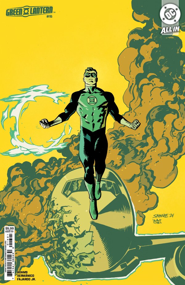 GREEN LANTERN #16 (2024) CVR B CHRIS SAMNEE CARD STOCK VAR