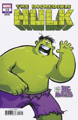 INCREDIBLE HULK #13 (2024) SKOTTIE YOUNG'S BIG MARVEL VARIANT