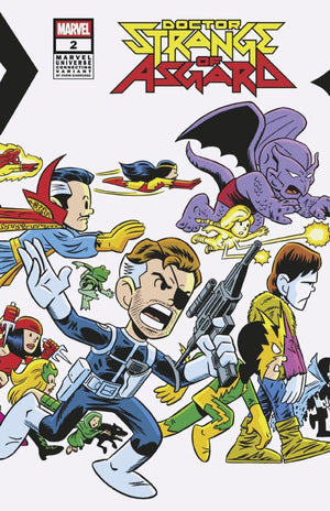 DOCTOR STRANGE OF ASGARD #2 CHRIS GIARRUSSO MARVEL UNIVERSE CONNECTING WRAP VARIANT D [DOOM]