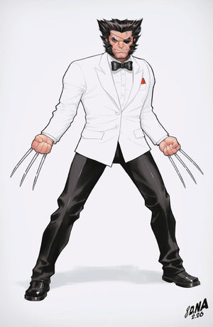 WOLVERINE #18 (2026) DAVID NAKAYAMA COLOR BLOCK WHITE VIRGIN INC 1:50 VARIANT