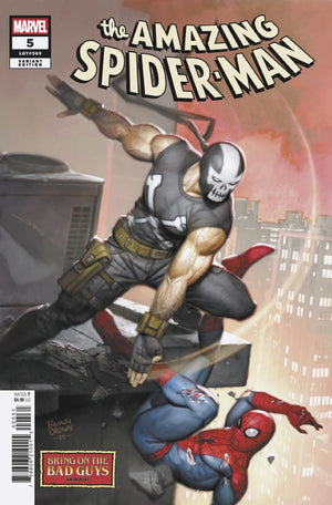 AMAZING SPIDER-MAN #5 (2025) RYAN BROWN BRING ON THE BAD GUYS VARIANT