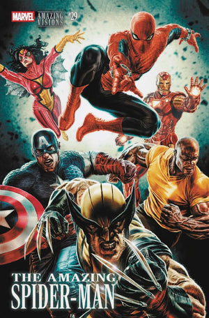 AMAZING SPIDER-MAN #29 (2026) LEE BERMEJO AMAZING VISIONS VARIANT