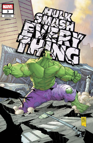 HULK: SMASH EVERYTHING #3 PATRICK BOUTIN VARIANT